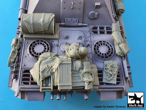 ブラックドッグ T35230 1/35 ヤークトパンサー アクセサリーセット(タミヤ用)