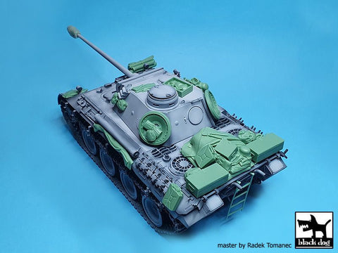 ブラックドッグ T35233 1/35 パンサーD型 . アクセサリーセット (ズベズダ用)