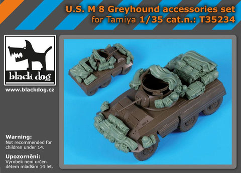 ブラックドッグ T35234 1/35 U.S. M 8 グレイハウンド アクセサリーセット (タミヤ用)