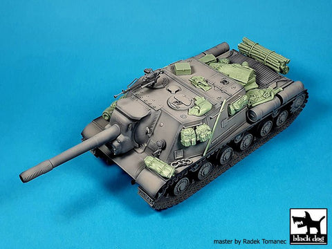 ブラックドッグ T35235 1/35 ISU-152 アクセサリーセット (ズベズダ用)