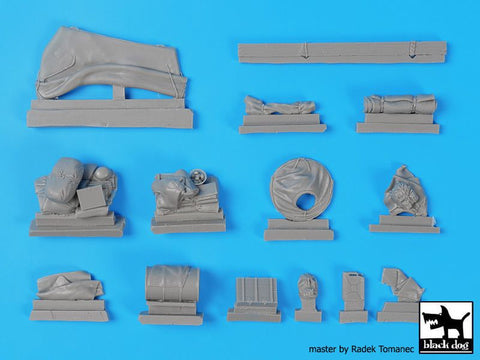 ブラックドッグ T35240 1/35 Sd.Kfz.166 Ⅳ号突撃戦車 ブルムベア用アクセサリー(タミヤ用)