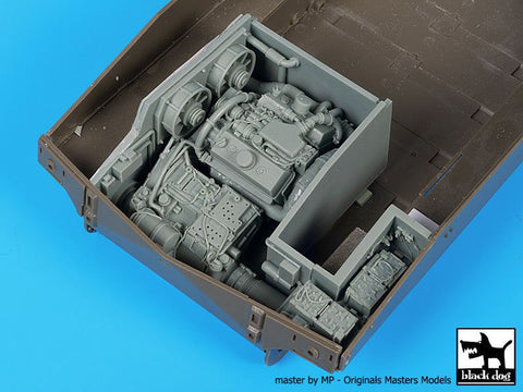 ブラックドッグ T35242 1/35 M-109 エンジン(AFVクラブ用)