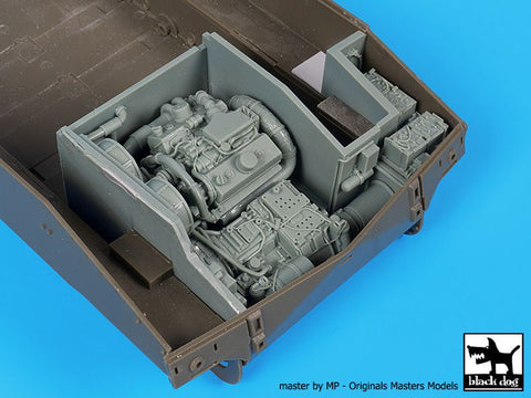 ブラックドッグ T35242 1/35 M-109 エンジン(AFVクラブ用)