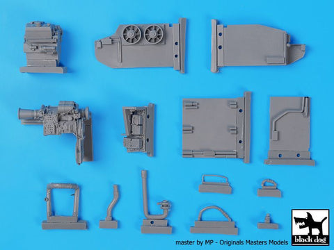 ブラックドッグ T35242 1/35 M-109 エンジン(AFVクラブ用)