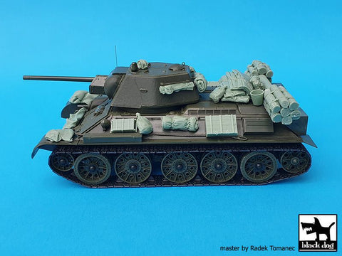 ブラックドッグ T35243 1/35 T34/76 1943年型 アクセサリーセット(タミヤ用)