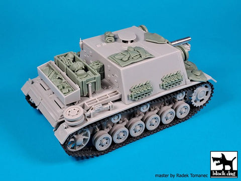 ブラックドッグ T35247 1/35 III号突撃歩兵砲33 アクセサリーセット (ドラゴン用)