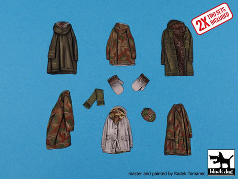 ブラックドッグ T35261 1/35 WWII ドイツ 冬季装備セット