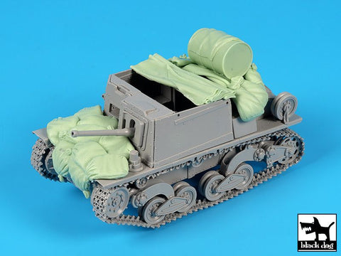 ブラックドッグ T35264 1/35 セモベンテ L 40 da 47/32 アクセサリーセット(イタレリ用)