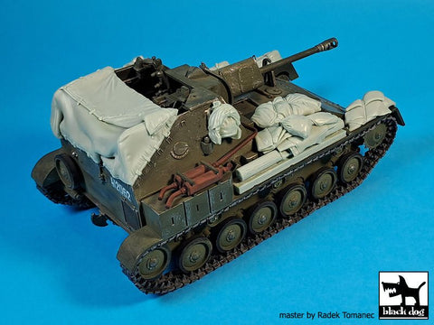 ブラックドッグ T35268 1/35 SU-76 アクセサリーセット(ズベズダ用)