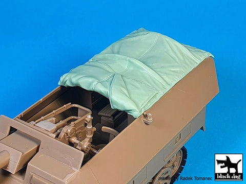 ブラックドッグ T35269 1/35 Sd,Kfz 251 /9 D型 キャンバス (タミヤ用)