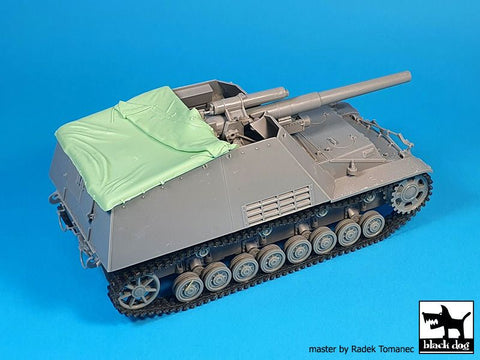ブラックドッグ T35271 1/35 Sd.Kfz 165 フンメル 初期/後期型 キャンバス (タミヤ用)