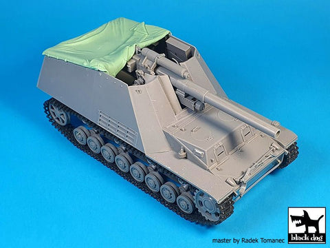 ブラックドッグ T35271 1/35 Sd.Kfz 165 フンメル 初期/後期型 キャンバス (タミヤ用)