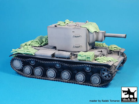 ブラックドッグ T35272 1/35 ロシア KV-2 重戦車 アクセサリーセット (タミヤ用)