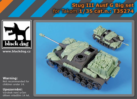 ブラックドッグ T35274 1/35 III号突撃砲 G型 ビッグセット (タコム用)