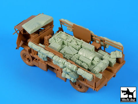 ブラックドッグ T35277 1/35 ベッドフォード QL 中型トラックアクセサリーセット (イタレリ用)