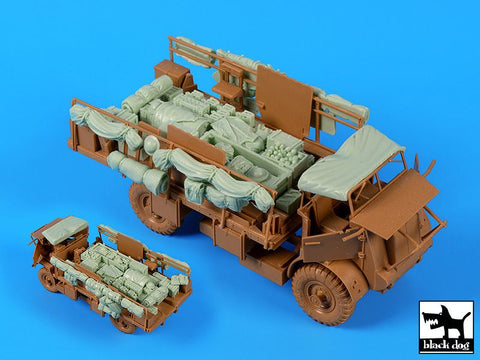 ブラックドッグ T35277 1/35 ベッドフォード QL 中型トラックアクセサリーセット (イタレリ用)
