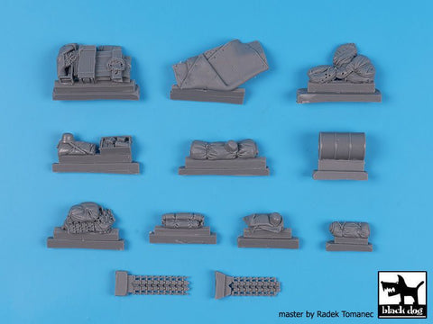 ブラックドッグ T35279 1/35 IV号駆逐戦車/ 70 アクセサリーセット (イタレリ用)