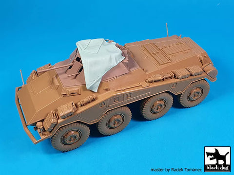 ブラックドッグ T35287 1/35 Sd.Kfz. 234/1 キャンバス No.2 (イタレリ用)
