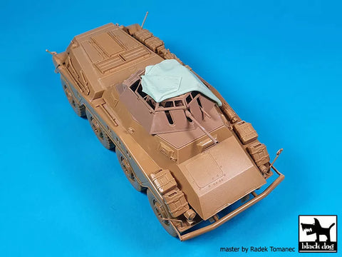 ブラックドッグ T35287 1/35 Sd.Kfz. 234/1 キャンバス No.2 (イタレリ用)