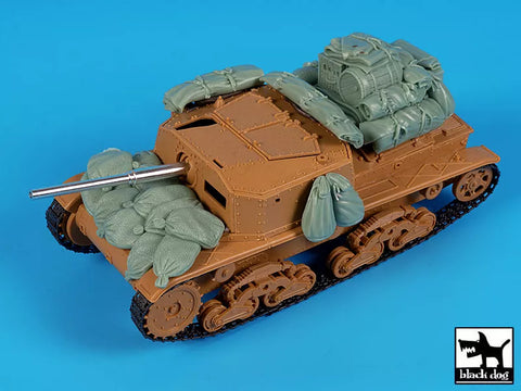 ブラックドッグ T35292 1/35 セモベンテ M42 アクセサリーセット (イタレリ用)
