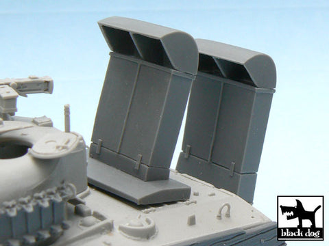 ブラックドッグ T48008 1/48 アメリカ M4シャーマン戦車 渡河装置