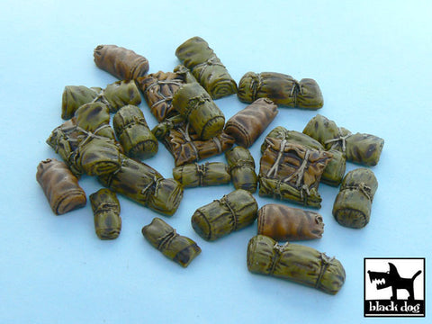 ブラックドッグ T48018 1/48 テント&寝袋セット#1