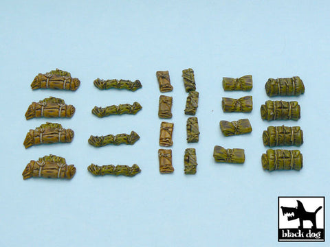 ブラックドッグ T48019 1/48 テント&寝袋セット#2