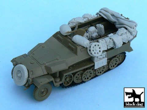 ブラックドッグ T48055 1/48 ドイツ Sd.Kfz251/1C型ハーフトラック アクセサリーセット