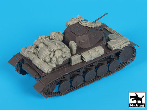 ブラックドッグ T48064 1/48 ドイツ II号戦車 A/B/C アクセサリーセット(タミヤ)