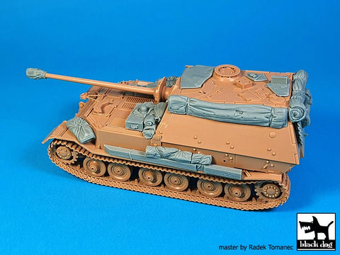 ブラックドッグ T48073 1/48 エレファント重駆逐戦車 アクセサリーセット(タミヤ用)
