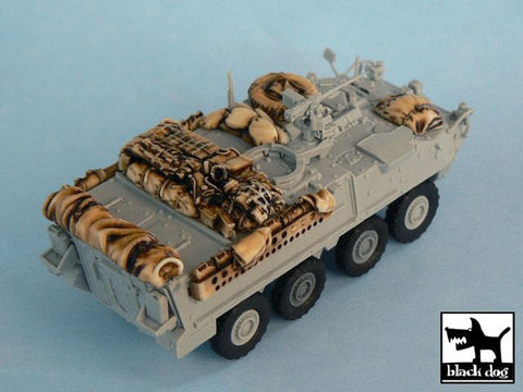 ブラックドッグ T72002 1/72 M1126 ストライカー イラク戦争 ( トランぺッター 07255用, 7 レジンパーツ)