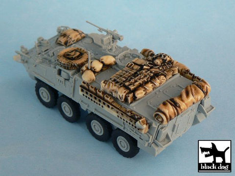 ブラックドッグ T72002 1/72 M1126 ストライカー イラク戦争 ( トランぺッター 07255用, 7 レジンパーツ)