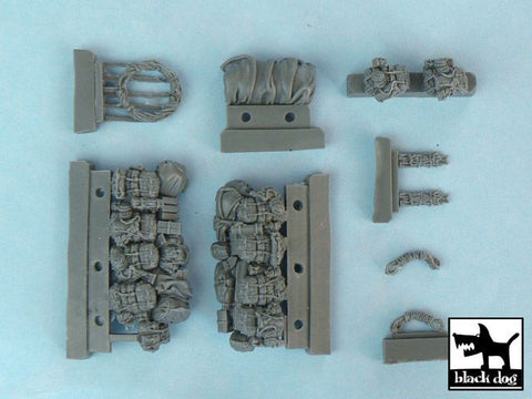 ブラックドッグ T72004 1/72 AAVP7A1 RAM/RS ( ドラゴン 07237用,10 レジンパーツ)