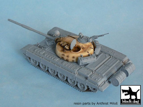 ブラックドッグ T72007 1/72 T72 M1 CZ ( レベル 03149用,1 レジンパーツ)