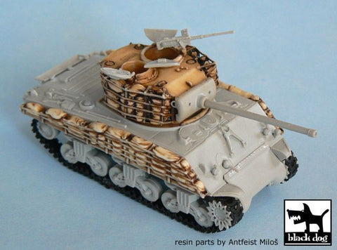 ブラックドッグ T72008 1/72 M4A3 サンドバッグ ( ドラゴン 7213用,6 レジンパーツ)