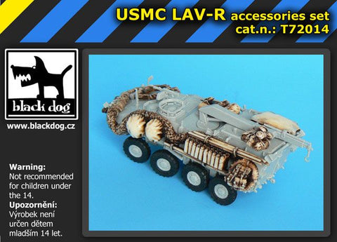 ブラックドッグ T72014 1/72 アメリカ海兵隊 LAV -R ( トランぺッター用)