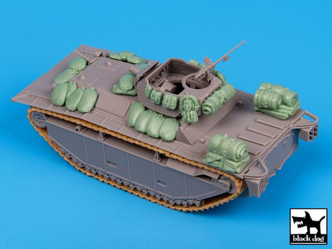 ブラックドッグ T72036 1/72 LVT A4 アクセサリーセット ( ドラゴン用)