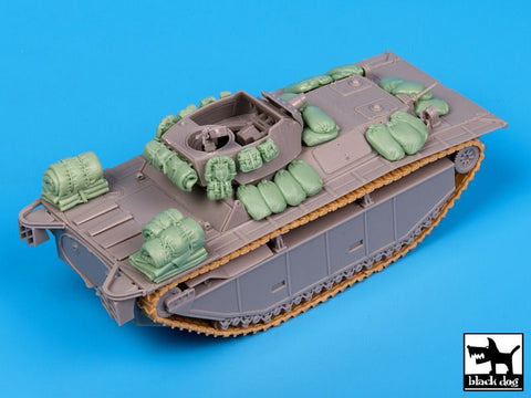 ブラックドッグ T72036 1/72 LVT A4 アクセサリーセット ( ドラゴン用)