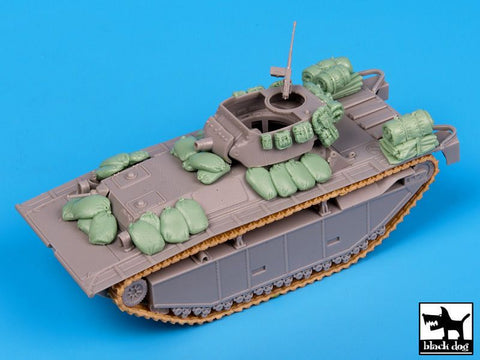 ブラックドッグ T72036 1/72 LVT A4 アクセサリーセット ( ドラゴン用)