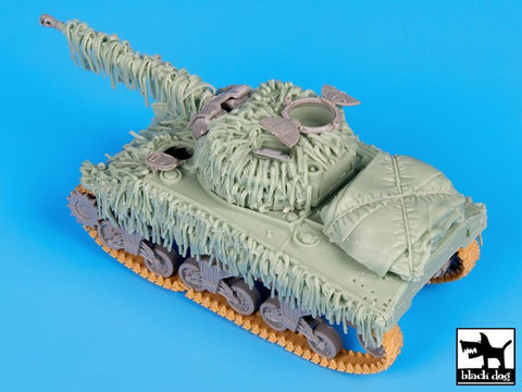 ブラックドッグ T72043 1/72 イギリス軍 シャーマン ヘシアンテープ・カモフラージュセット ( ドラゴン用)