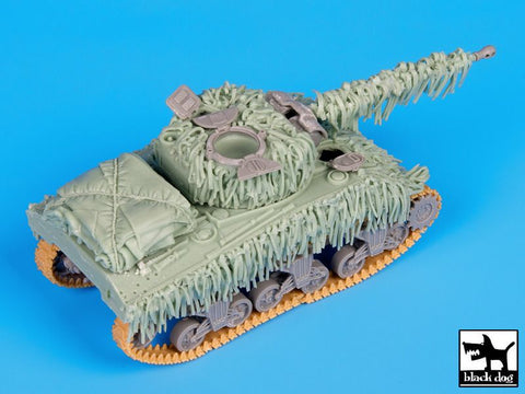 ブラックドッグ T72043 1/72 イギリス軍 シャーマン ヘシアンテープ・カモフラージュセット ( ドラゴン用)