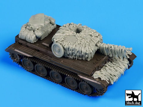 ブラックドッグ T72049 1/72 クロムウェル ヘシアンテープ カモフラージュネット ( レベル用)