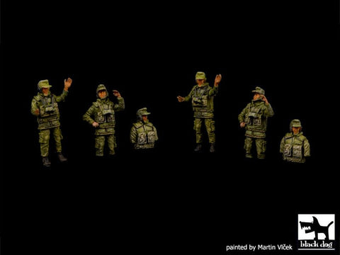 ブラックドッグ T72053 1/72 現用ドイツ軍 戦車クルー