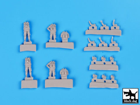 ブラックドッグ T72053 1/72 現用ドイツ軍 戦車クルー