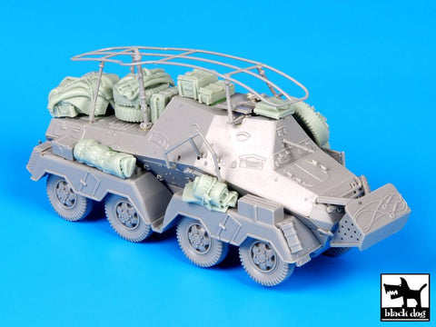ブラックドッグ T72058 1/72 Sd Kfz 263 アクセサリーセット ( ドラゴン用)