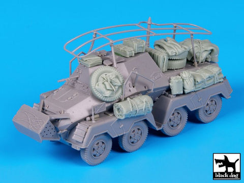ブラックドッグ T72058 1/72 Sd Kfz 263 アクセサリーセット ( ドラゴン用)