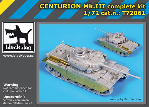 ブラックドッグ T72061 1/72 センチュリオン Mk III コンプリートキット