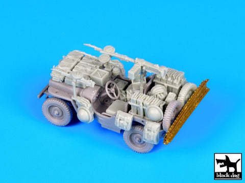ブラックドッグ T72063 1/72 ブリティッシュ SAS ジープ ノースアフリカ 1942 ( ドラゴン用)