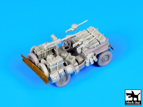 ブラックドッグ T72063 1/72 ブリティッシュ SAS ジープ ノースアフリカ 1942 ( ドラゴン用)