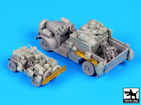 ブラックドッグ T72065 1/72 ブリティッシュ SAS ジープ - シボレー SAS ( ドラゴン用)